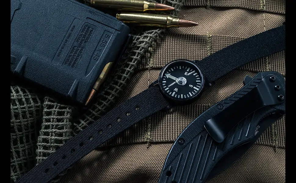 Cammenga Brass Wrist Compass
