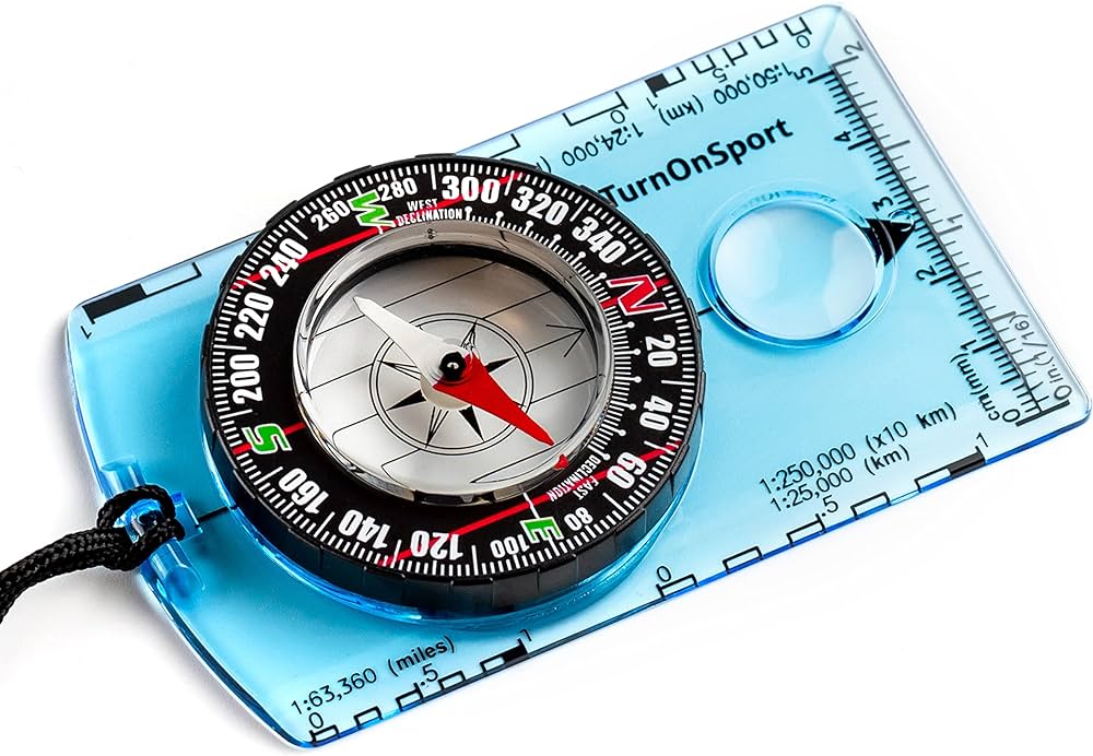 TurnOnSport Orienteering Compass