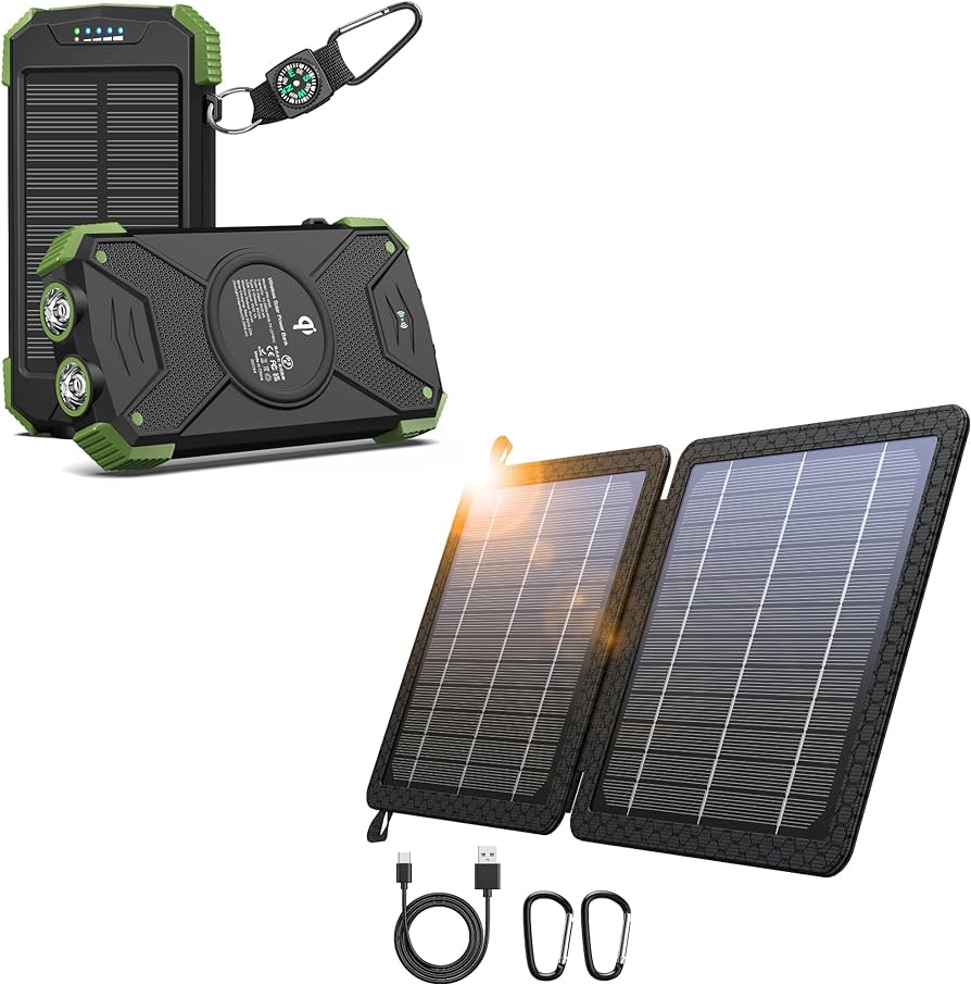 BLAVOR Solar Charger Power Bank