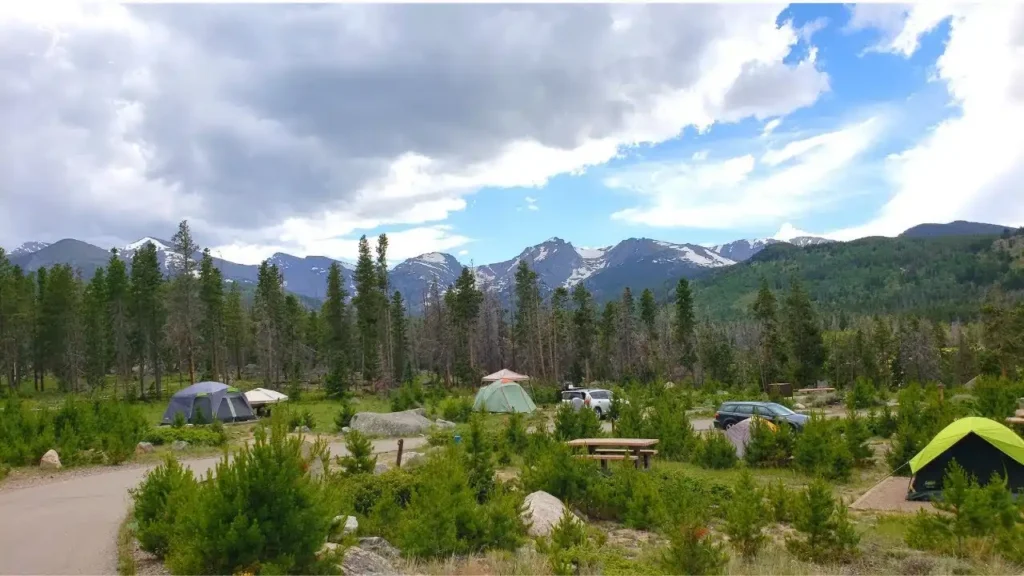 Glacier Basin Campground Rocky Mountain National Park