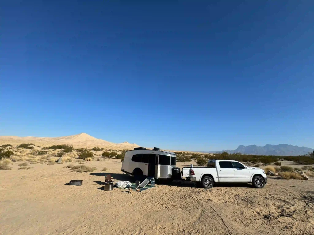 Kelso Dunes Campground Desert Campgrounds 1