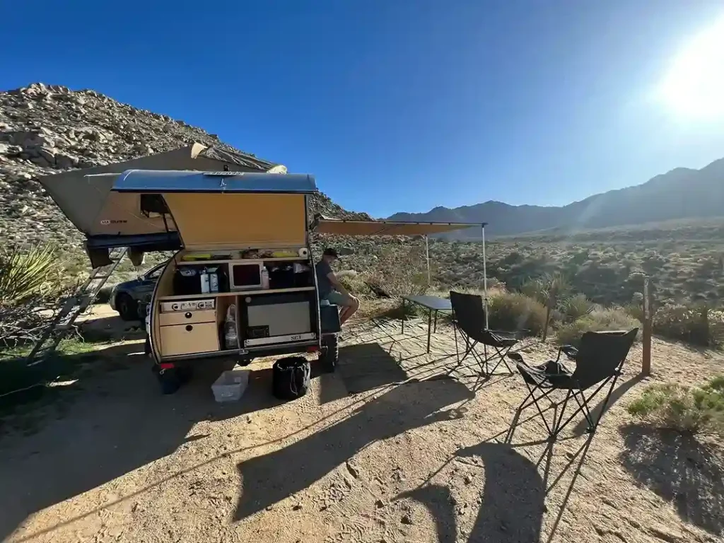 Kelso Dunes Campground Desert Campgrounds 2