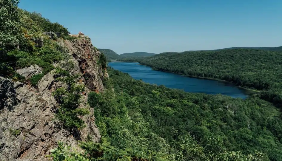 Porcupine Mountains Wilderness State Park Michigan Forest Campgrounds
