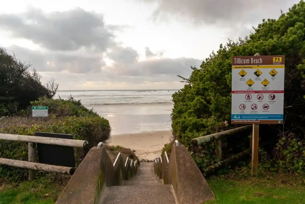 Tillicum Beach Campground Oregon Beachfront Campsites