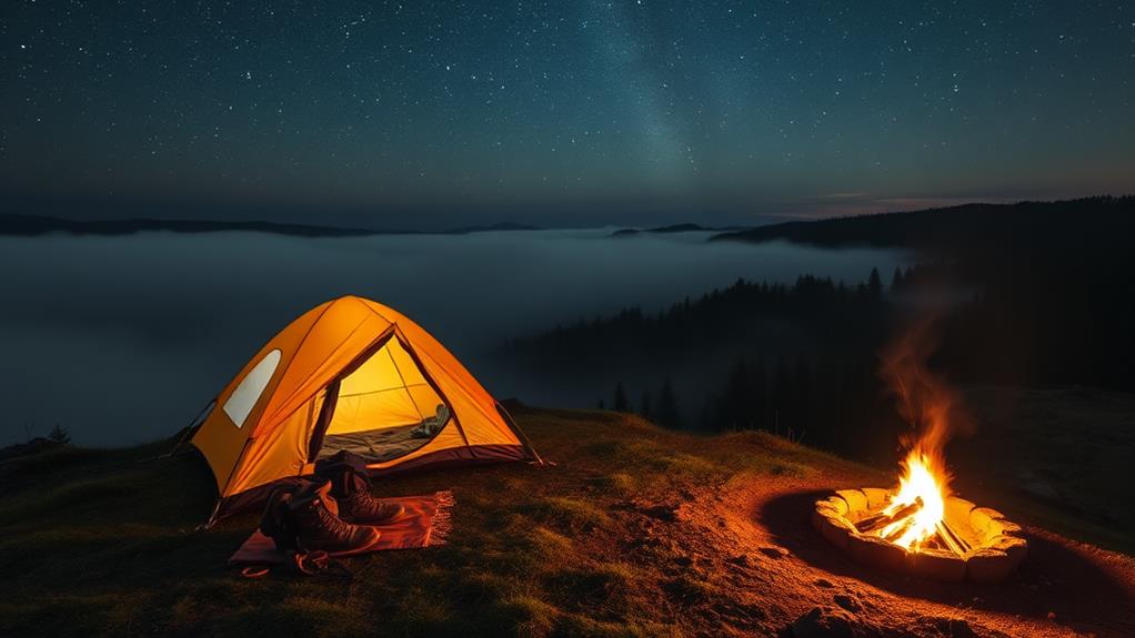 beginner friendly wild camping tents