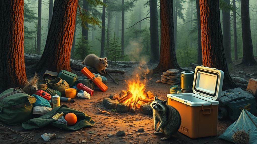 campsite safety concerns wildlife