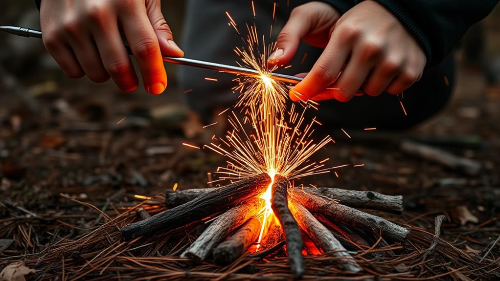 ferrocerium fire starter kit