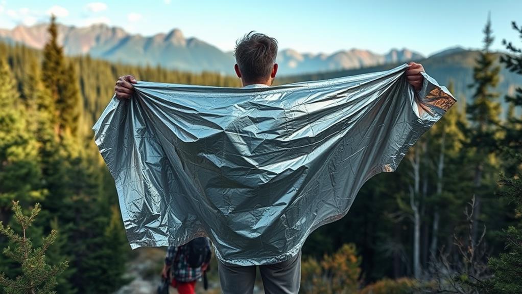 multi purpose emergency thermal blanket