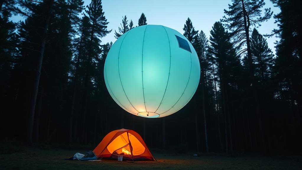 portable solar powered illumination