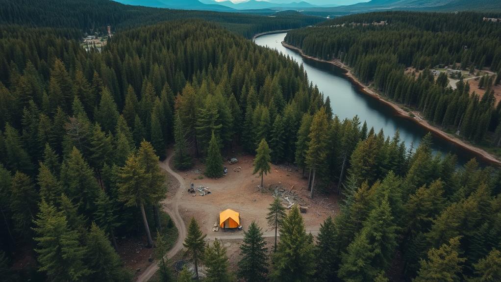 select campsites carefully