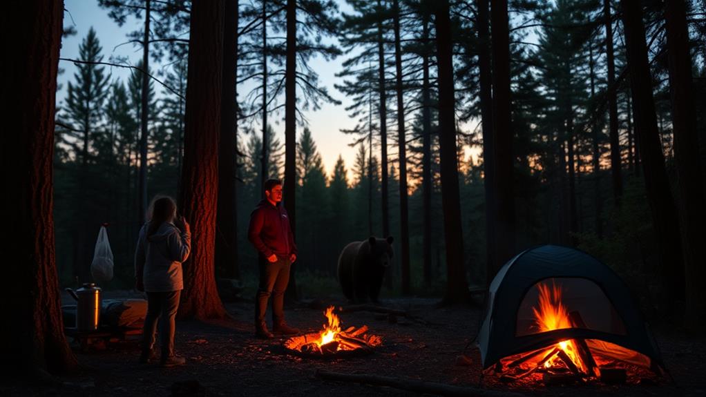 campsite safety bear proofing tips