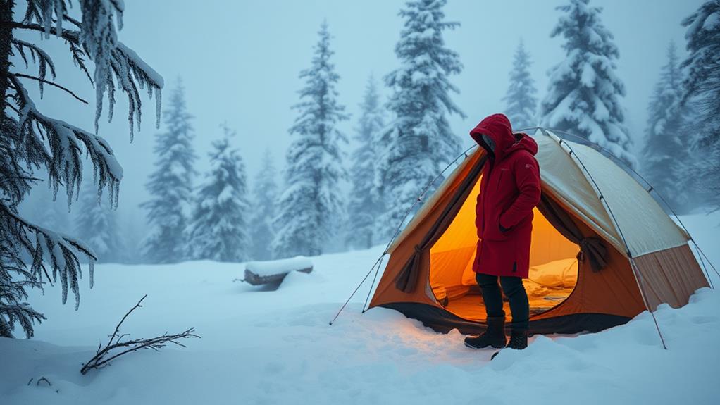 safe snowy terrain navigation