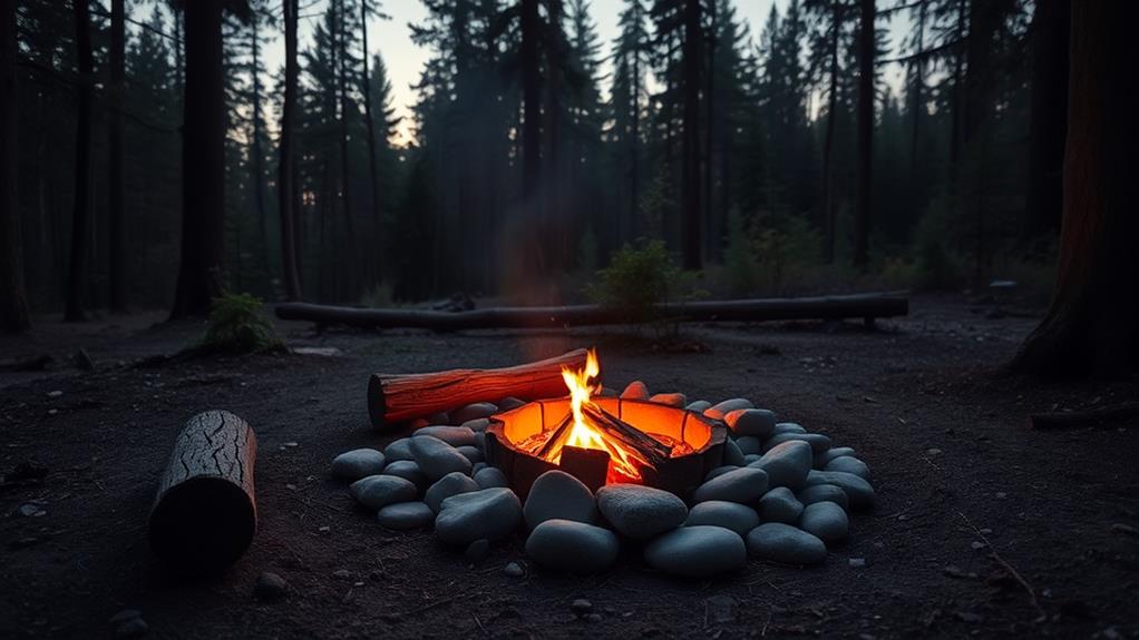 reduce campfire environmental footprint