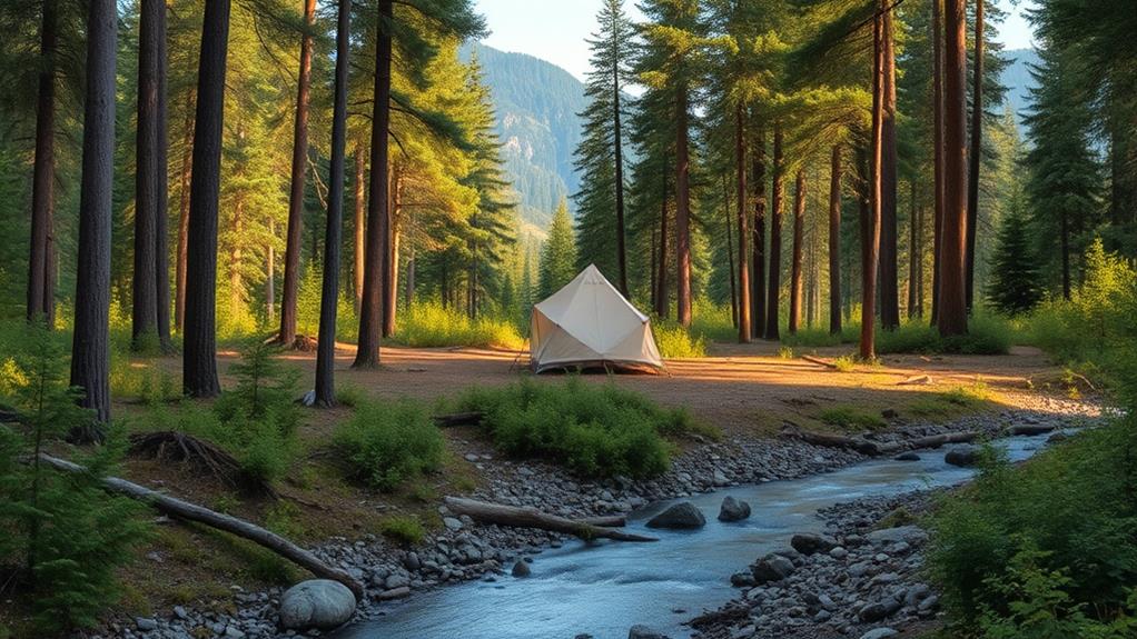 select campsites with care