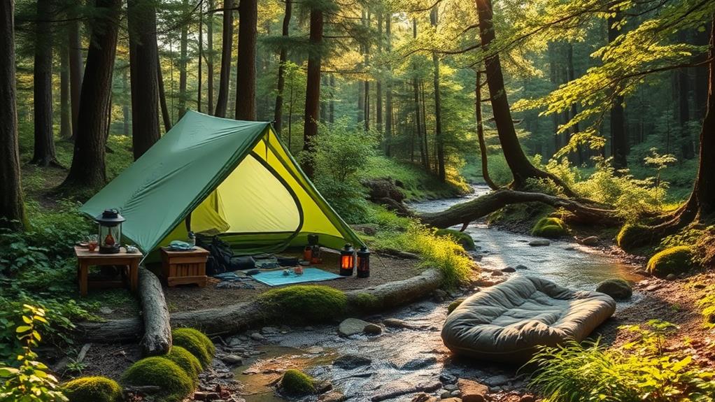 sustainable outdoor equipment selection
