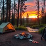 sustainable wild camping tips