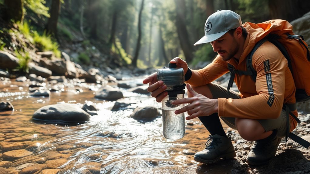 compact filtration for travel