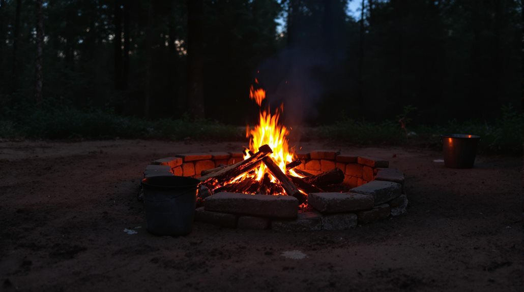 ensure safe burning procedures