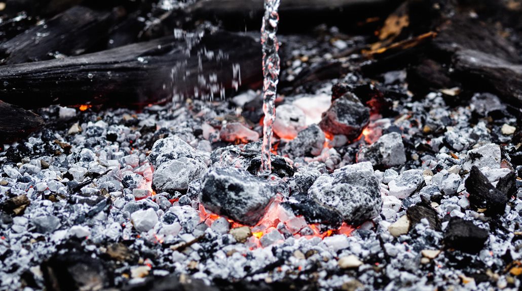 safe fire extinguishing practices